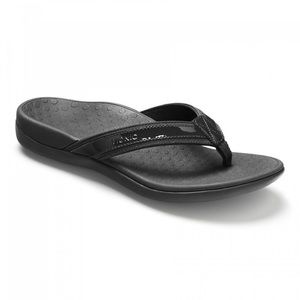 Vionic Black Tide Flip Flops